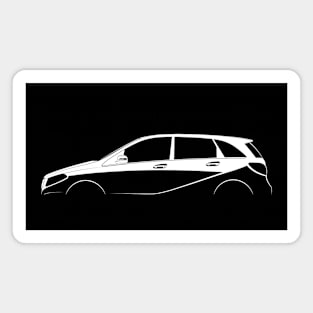 Mercedes-Benz B-Class (W246) Silhouette Magnet